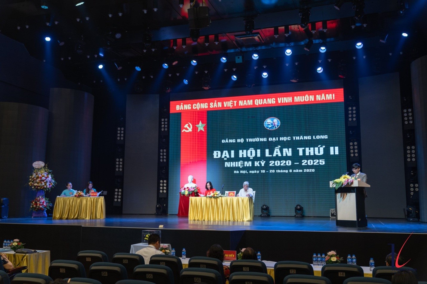 Tổ chức thành công Đại hội Đảng bộ trường Đại học Thăng Long lần thứ II, nhiệm kỳ 2020 – 2025